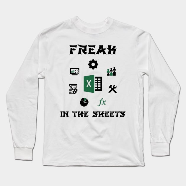 freak in the sheets Long Sleeve T-Shirt by M-HO design